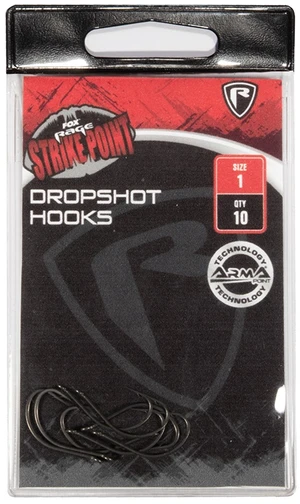 Fox rage háčky strike point dropshot hooks - 8