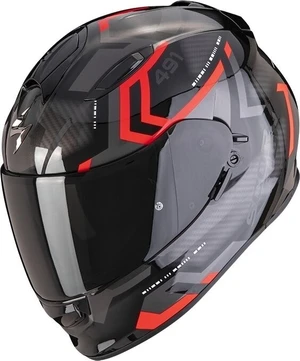 Scorpion EXO 491 SPIN Black/Red M Přilba