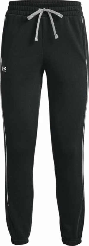 Under Armour Women's UA Rival Fleece Pants Black/White XS Fitness Hose