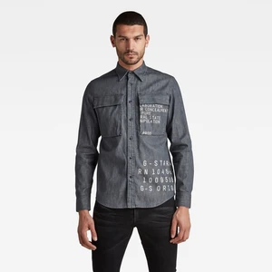 Shirt - G-star RAW Navy seal reg shirt aw gray