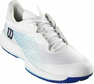 Wilson Kaos Swift 1.5 Clay Mens Tennis Shoe White/Blue Atoll/Lapis Blue 44 Scarpe da tennis del signore