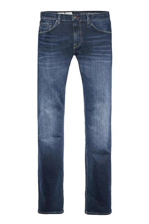 Rifle - TOMMY HILFIGER CORE BLEECKER SLIM JEAN tmavomodré