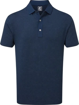 Footjoy Jacquard Dot Navy/White S Camiseta polo