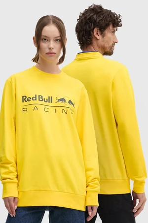 Mikina Red Bull Racing x Pepe Jeans žltá farba, s potlačou, RU580002