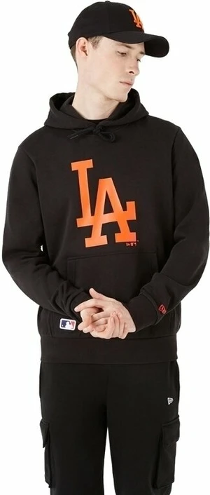 Los Angeles Dodgers MLB Seasonal Team Logo Black/Orange L Hanorac