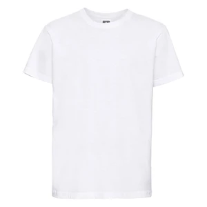 White Children's T-shirt Slim Fit Russell