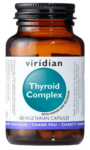 VIRIDIAN Thyroid Complex 60 kapslí