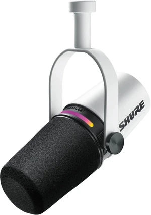 Shure MV7+ -W USB Mikrofon