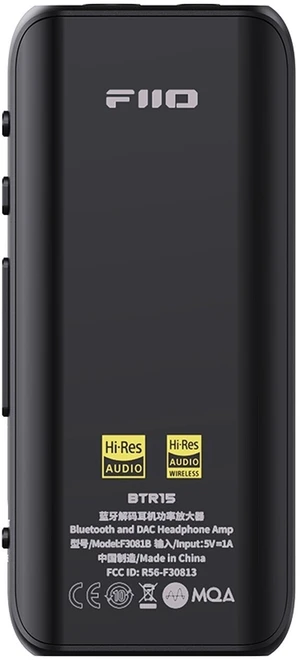 FiiO BTR15 Hi-Fi Sluchátkový zesilovač