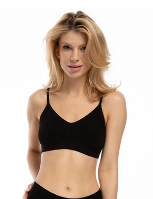 Julimex Bamboo Bralette Dámský top M béžová