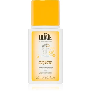 OUATE My 1,2,3 Sunscreen SPF 50+ for Face ochranný krém na opalování na obličej SPF 50+ 3y+ 30 ml