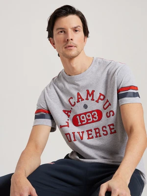 Diverse Men's printed T-shirt LA CAMPUS 01