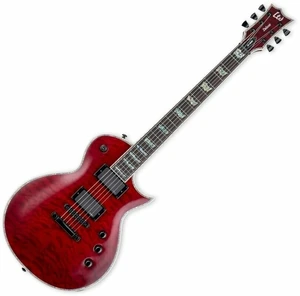 ESP LTD EC-1000 QM Fluence See Thru Black Cherry Elektromos gitár