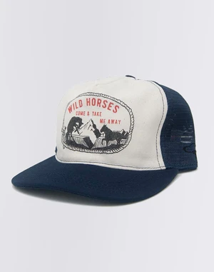 The Ampal Creative Wild Horses Trucker Navy/Natural