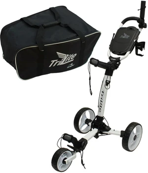 Axglo TriLite 3-Wheel SET White/White Wózek golfowy ręczny