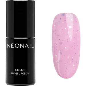 NEONAIL Baby Bloomer gélový lak na nechty s trblietkami odtieň Pink-tastic 7,2 ml