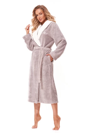 Duo Long Bathrobe 2314 Opal Opal