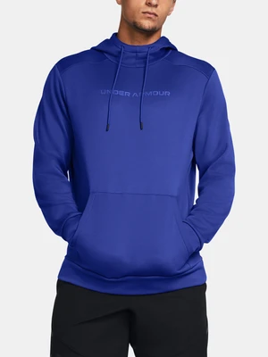 Under Armour Sweatshirt UA Armour Fleece Wordmark HD-BLU - Men