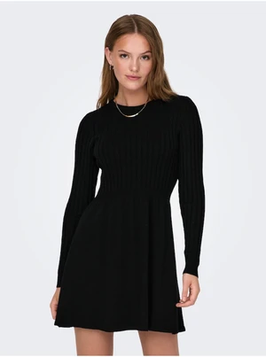 Black women's sweater dress ONLY Fia - Women