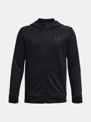 Under Armour Sweatshirt UA Armour Fleece FZ-BLK - Guys