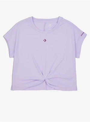 Light purple womens crop top Converse - Women