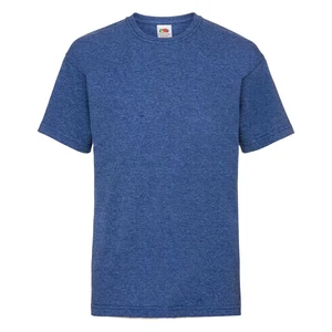 Blue Fruit of the Loom Cotton T-shirt