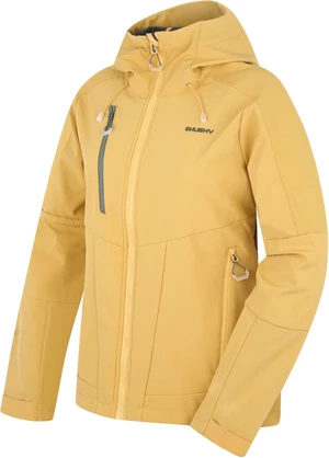 Women's softshell jacket HUSKY Sevan L lt. yellow