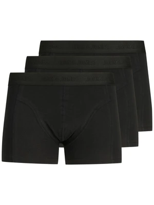 3PACK Mens Boxers Jack and Jones black