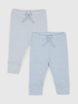 GAP Baby Cotton Leggings, 2pcs - Boys