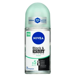 NIVEA Black & White Invisible Fresh Guľôčkový antiperspirant 50 ml