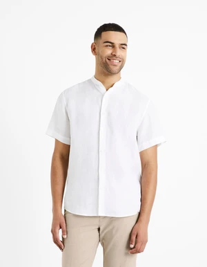 Celio Damopoc Linen Shirt - Men