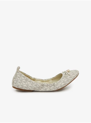 Cream ballerinas Michael Kors - Women