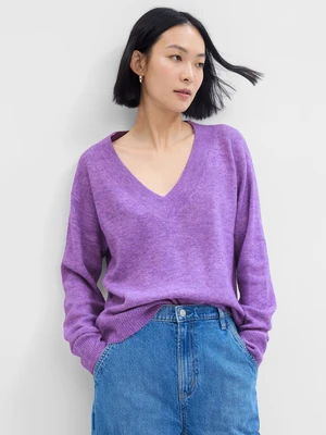 GAP Knitted sweater with V-neck - Women