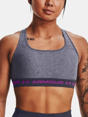 Under Armour Bra UA Crossback Mid Hthr-GRY - Women