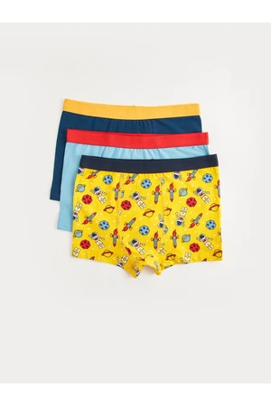 LC Waikiki Printed Cotton Boys' Boxer 3-Pack