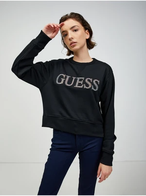 Black Women's Sweatshirt Guess Linfea - Women