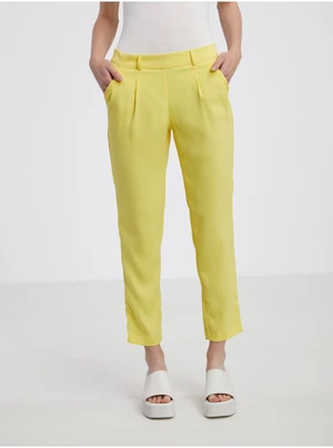 Yellow Women's Trousers CAMAIEU - Ladies