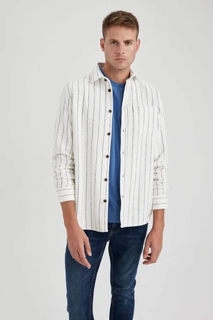 DEFACTO Regular Fit Long Sleeve Shirt