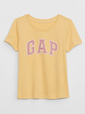 Žluté holčičí tričko s logem GAP
