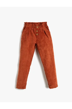 Koton Pants - Orange - Mom