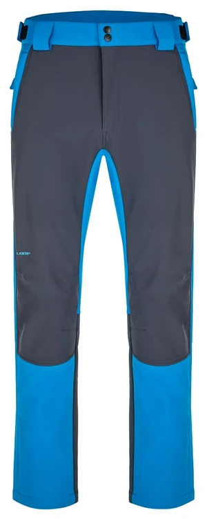 Men's softshell trousers LOAP LUPIC Dark grey/Blue