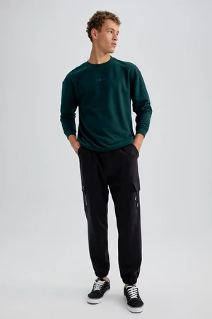 DEFACTO Oversize Wide Cut Wide Cut Cargo Pocket Sweatpants