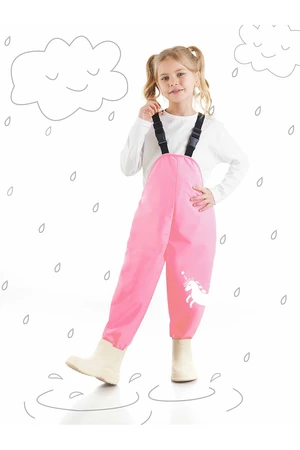 Denokids Unicorn Girl's Waterproof Rainsuit