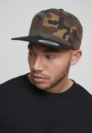 Classic Snapback 2-Tone Camo Green Camo/Black