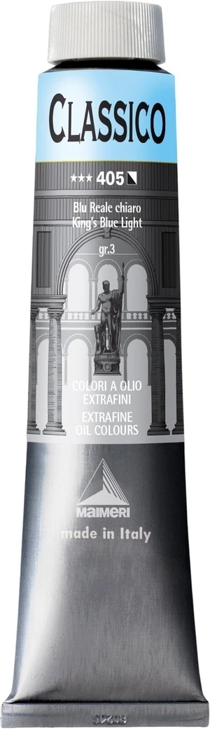 Maimeri Classico Pittura a olio King's Blue Light 200 ml 1 pz