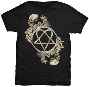 HIM T-shirt Bone Sculpture Unisex Black S