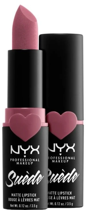 NYX PROFESSIONAL MAKEUP Suede Matte Lipstick matná rtěnka - Soft Spoken 3.5 g