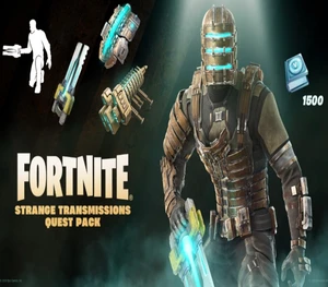 Fortnite - Strange Transmissions Quest Pack + 1,500 V-Bucks Challenge DLC AR XBOX One CD Key