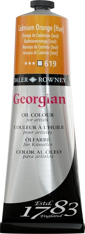 Daler Rowney Georgian Olejová barva Cadmium Orange Hue 225 ml 1 ks