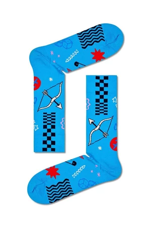 Ponožky Happy Socks Zodiac Sagittarius tyrkysová farba